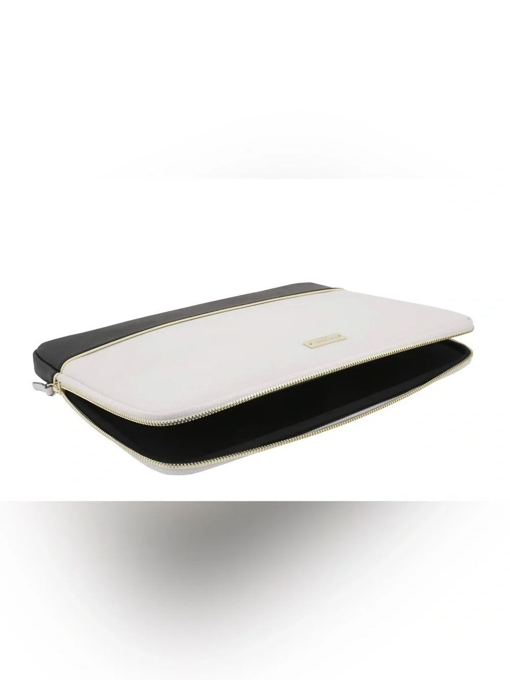 Kate Spade New York Colorblock Laptop Sleeve 16” Zip Case Black White